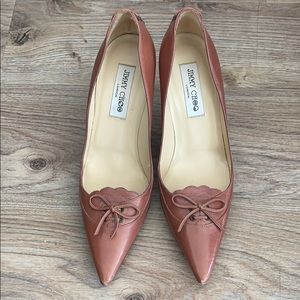 Jimmy Choo leather pumps